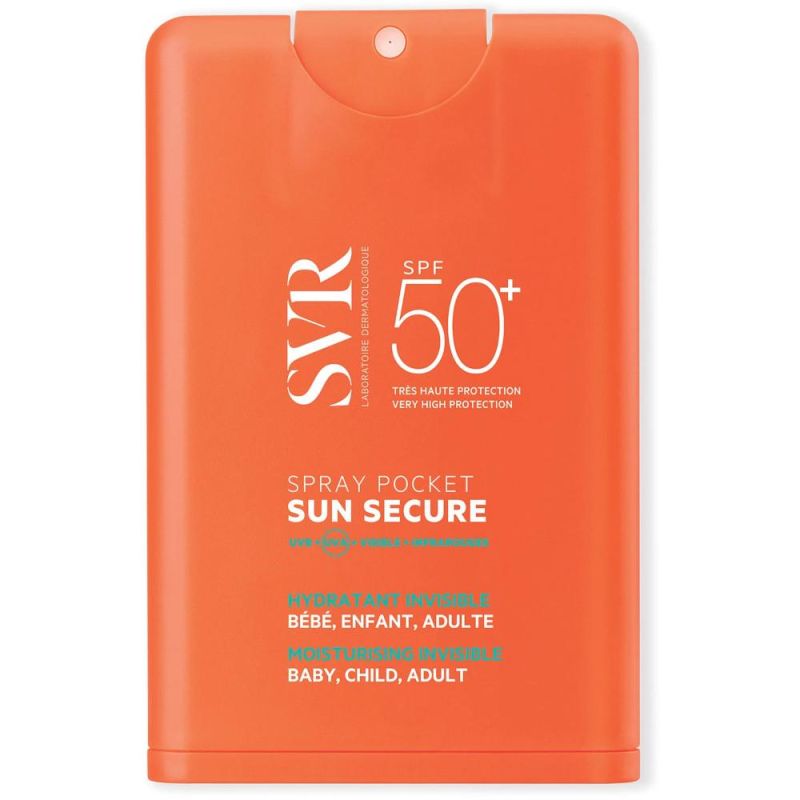 SVR Sun Secure Spray Solare Idratante Invisibile 20ml SPF50+