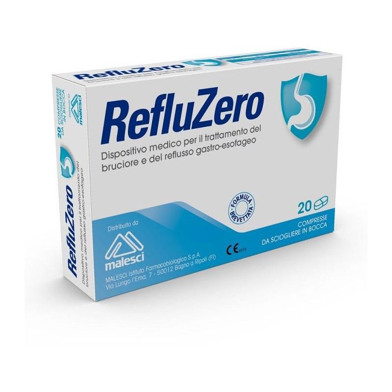Refluzero - 20 Compresse per il Reflusso Gastroesofageo