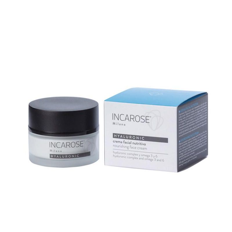 Incarose Nutriente Crema Viso con Acido Ialuronico - 50ml
