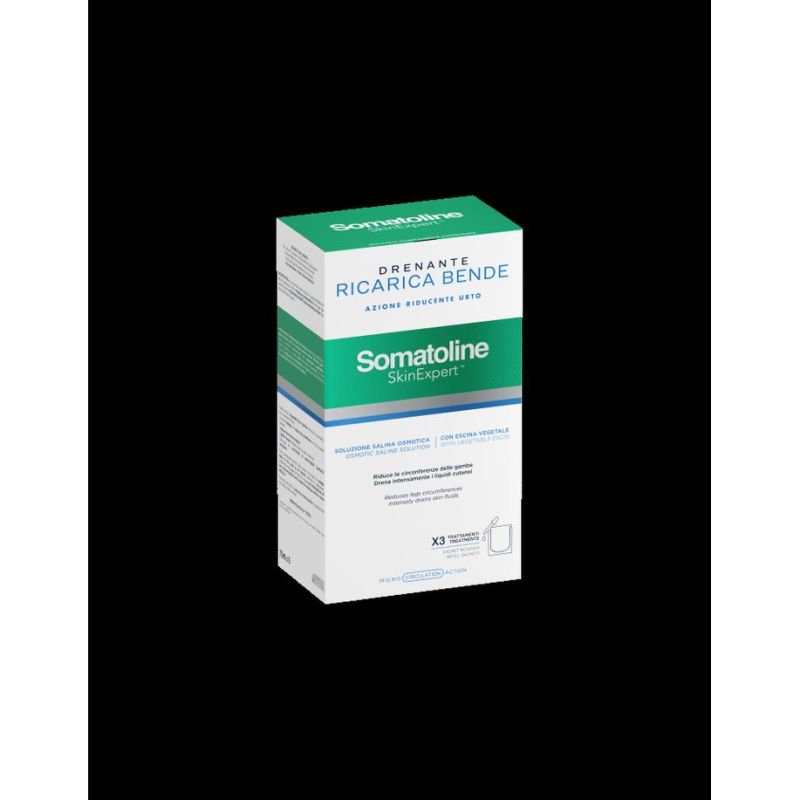 Somatoline Skin Expert - Kit Ricarica per Bende Snellenti Drenanti