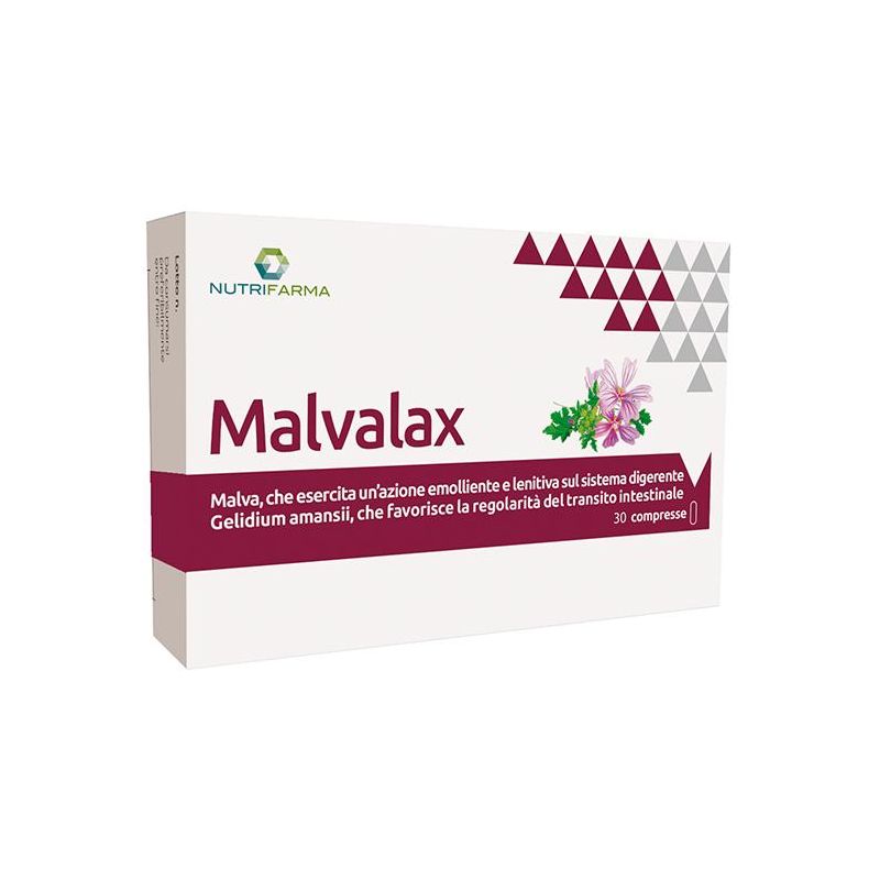 Nutrifarma Malvalax - Integratore Digestivo, 30 Compresse