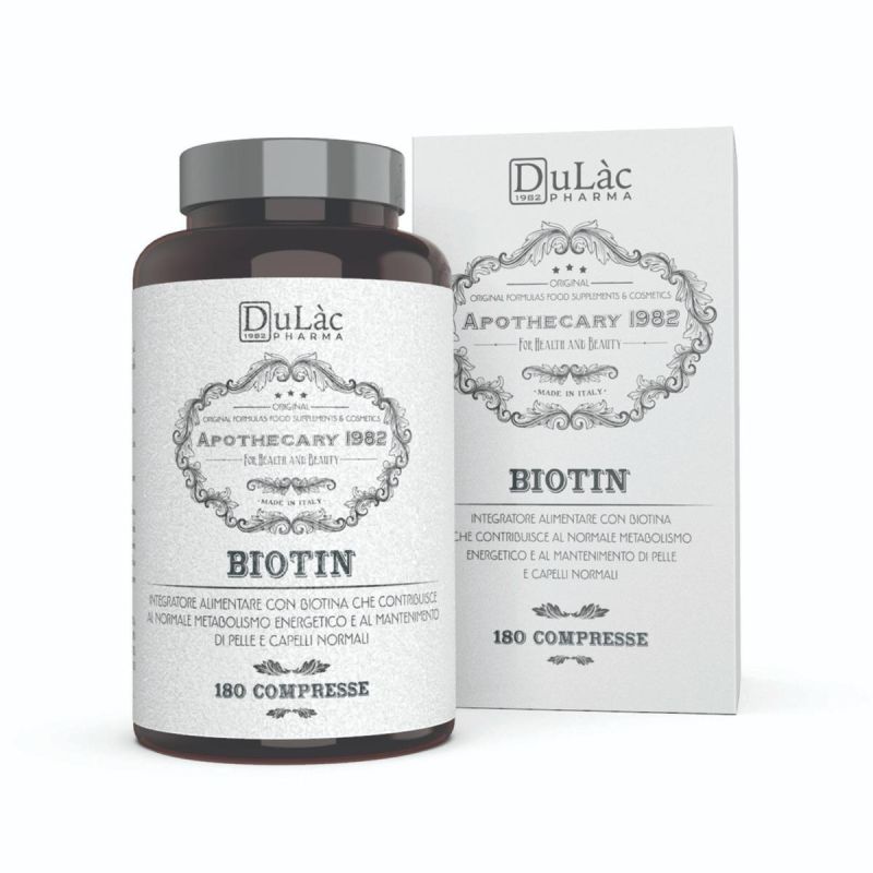 Biotina Apothecary - Flacone da 180 Compresse