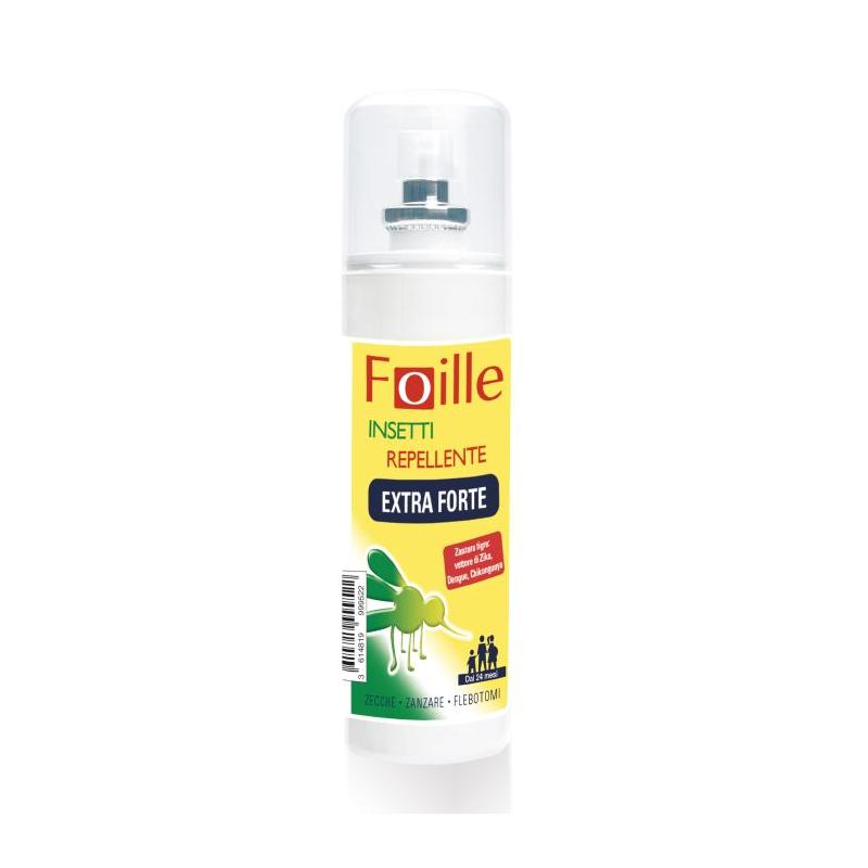 Foille Insetti: Repellente Extra Forte da 100ml