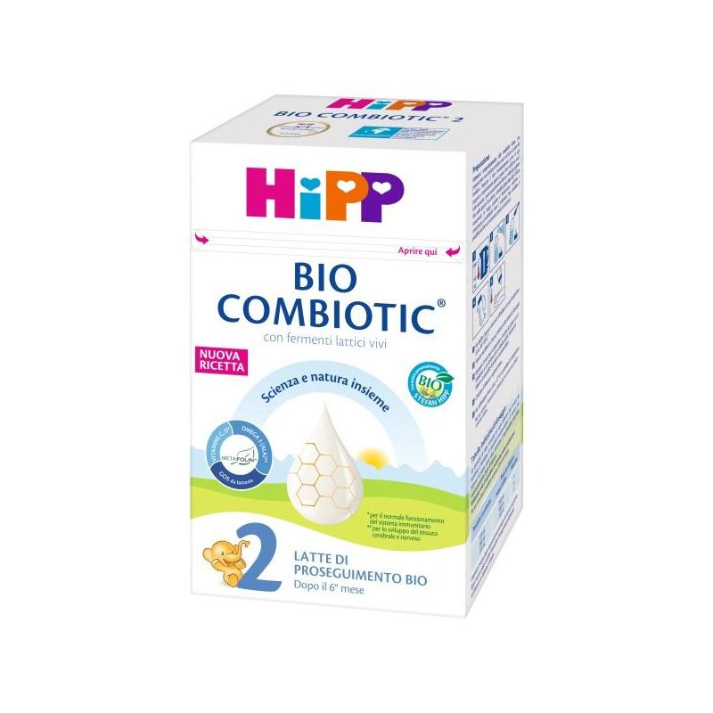 Hipp Bio Combiotic 2 - Latte di Proseguimento Ecologico 600g