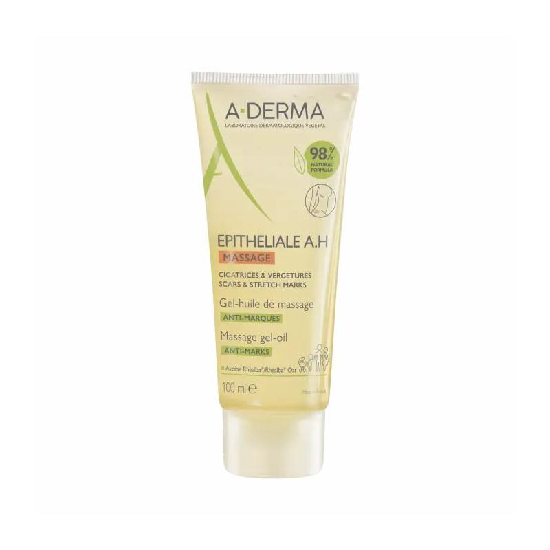 Aderma Epitheliale AH Duo 100ml - Gel Massaggiatore con Olio
