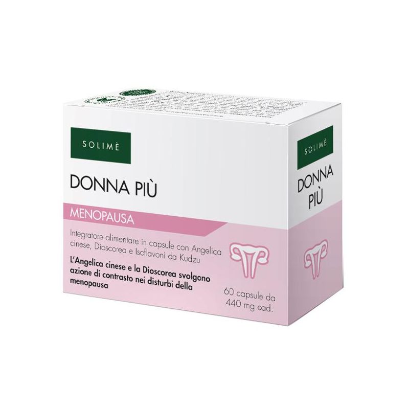 Donna Piu' Integratore Alimentare per Donne, 60 Capsule
