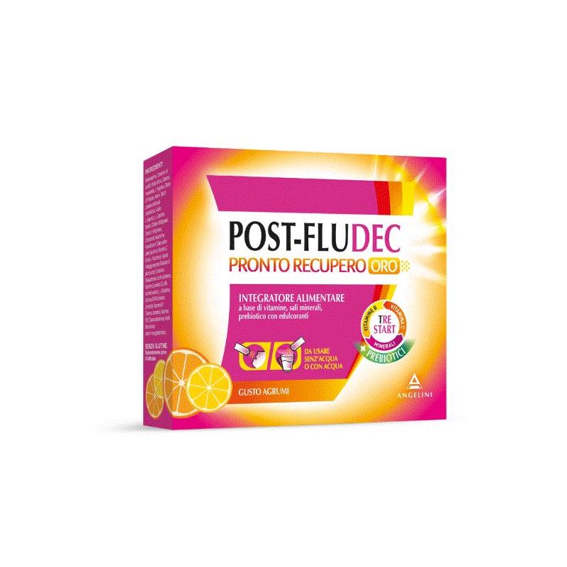 Pronto Recupero Oro Agrumi Post-Fludec - 12 Bustine