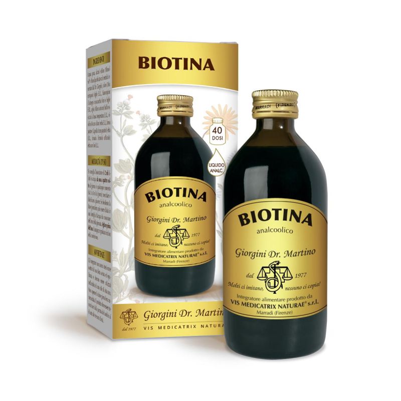 Dr Giorgini Biotin - Liquido Senza Alcool 200ml