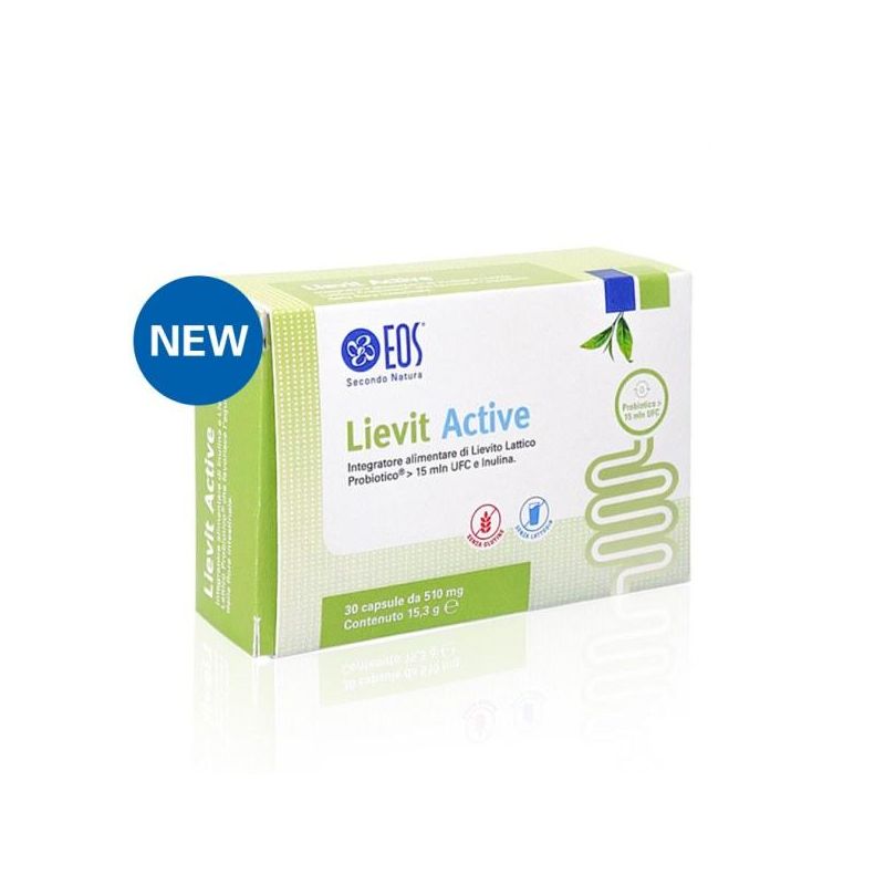Eos Lievit Active - 30 Capsule per la Salute Intestinale