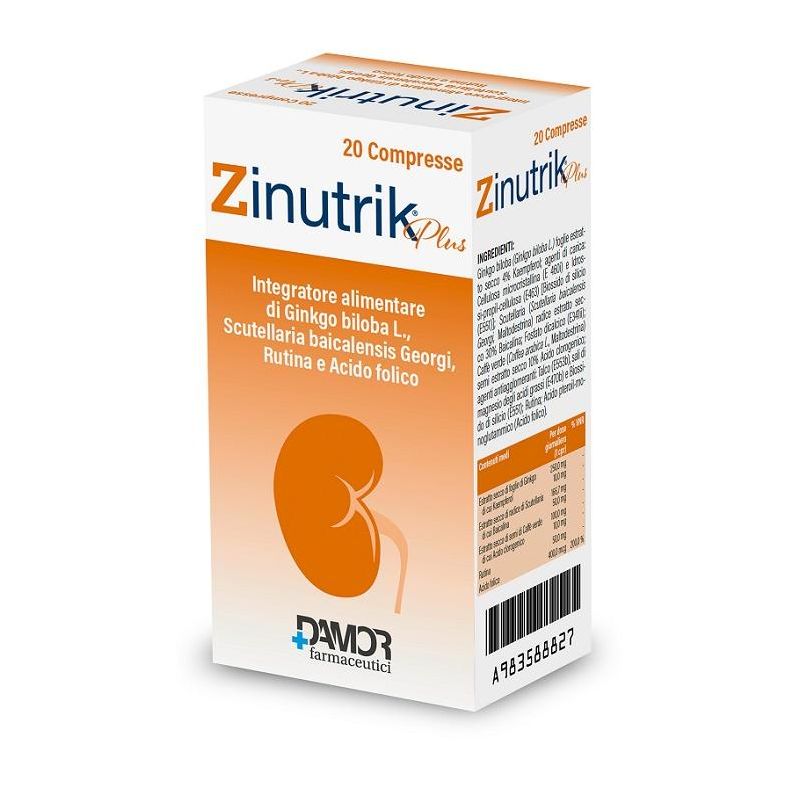 Zinutrik Plus Compresse Nutrizionali - Pacchetto da 20