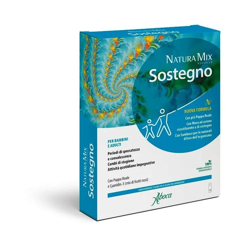 Aboca Natura Mix Advanced - 10 Flaconcini da 15ml