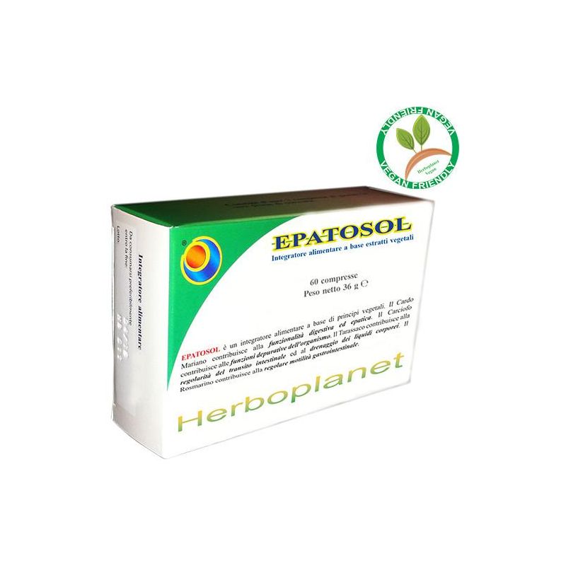 Epatosol Integratore per il Fegato - 60 Compresse