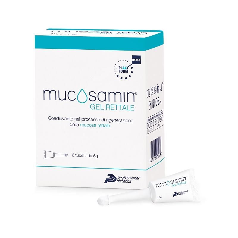 Mucosamin Gel Rettale Soothing Formula 6 Tubetti da 5g