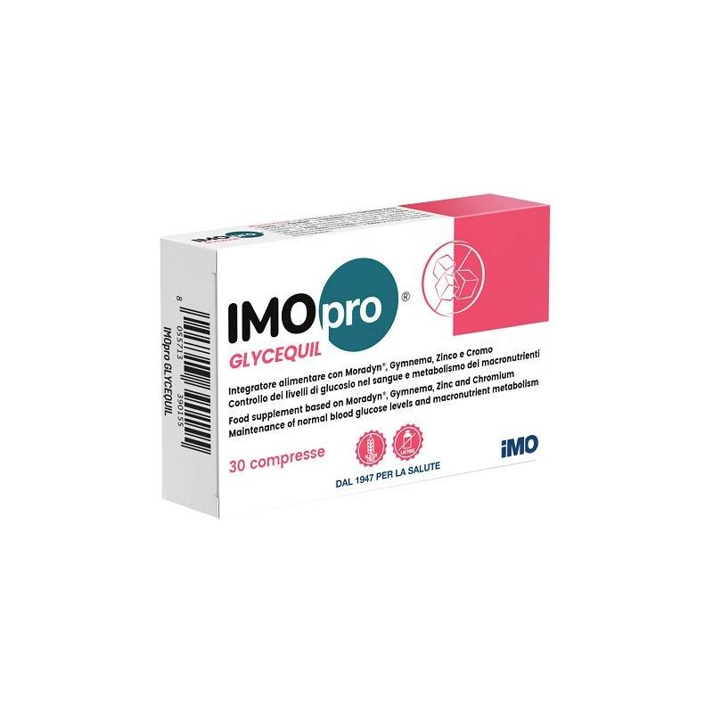 Imopro Glycequil - Integratore per il Controllo della Glicemia - 30 Compresse