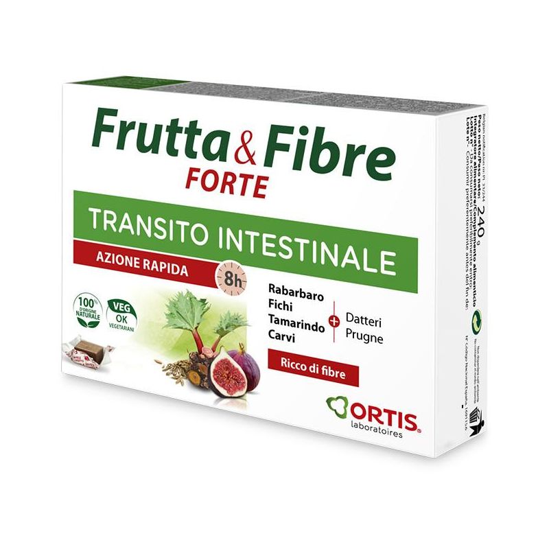 Frutta e Fibre Forte: Confezione da 12 Cubetti Salutari