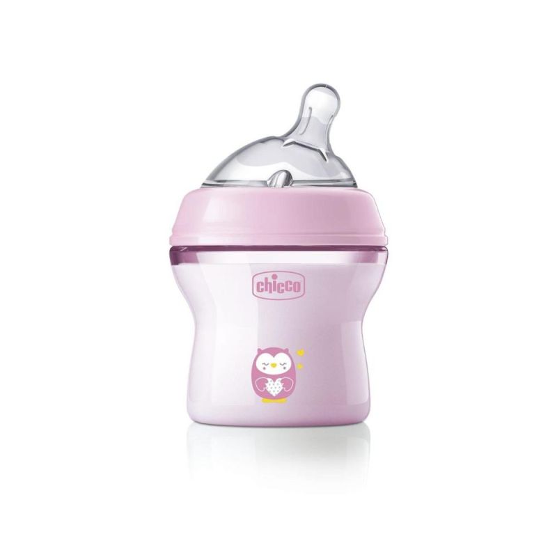 Chicco Natural Feeling Biberon per Neonate, Flusso Lento, 150 ml