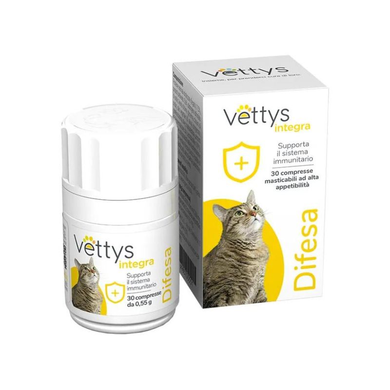 Vettys Integra Difesa: Protezione Completa per Gatti - 30 Compresse