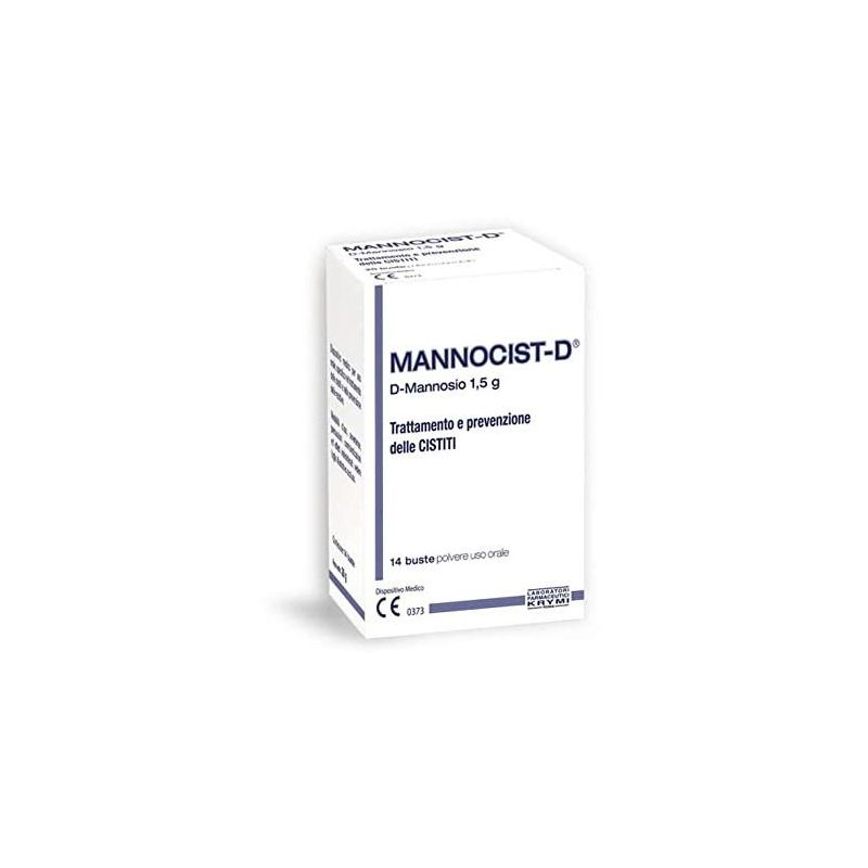 Mannocist-D Supplemento Urinario - Pacchetto da 14 Bustine da 1,5g
