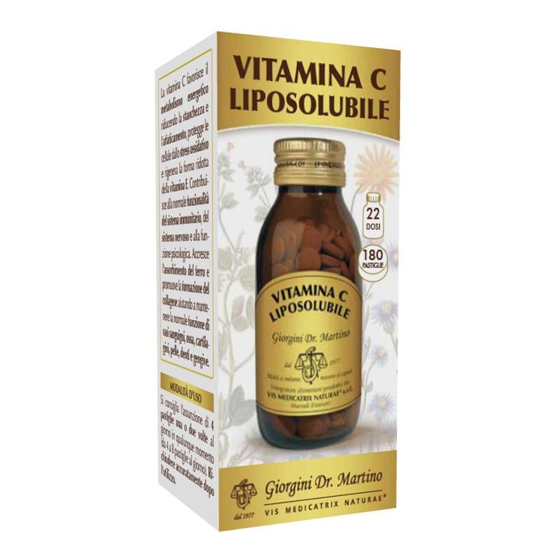 Liposolubile Vitamina C - 180 Pastiglie