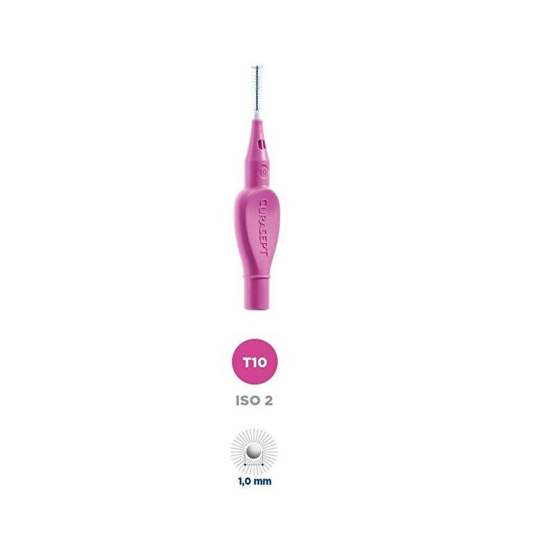 Curasept Proxi Treatment T10 - Set di 6 Scovolini Interdentali da 1mm