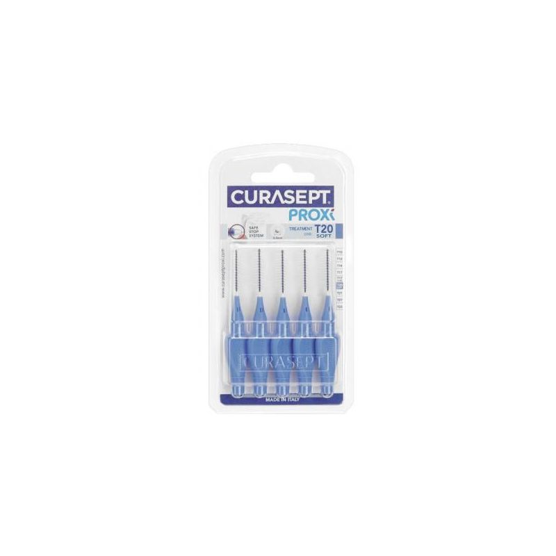 Curasept Proxi Blue T20 Scovolino Professionale Soft - Pacco da 5