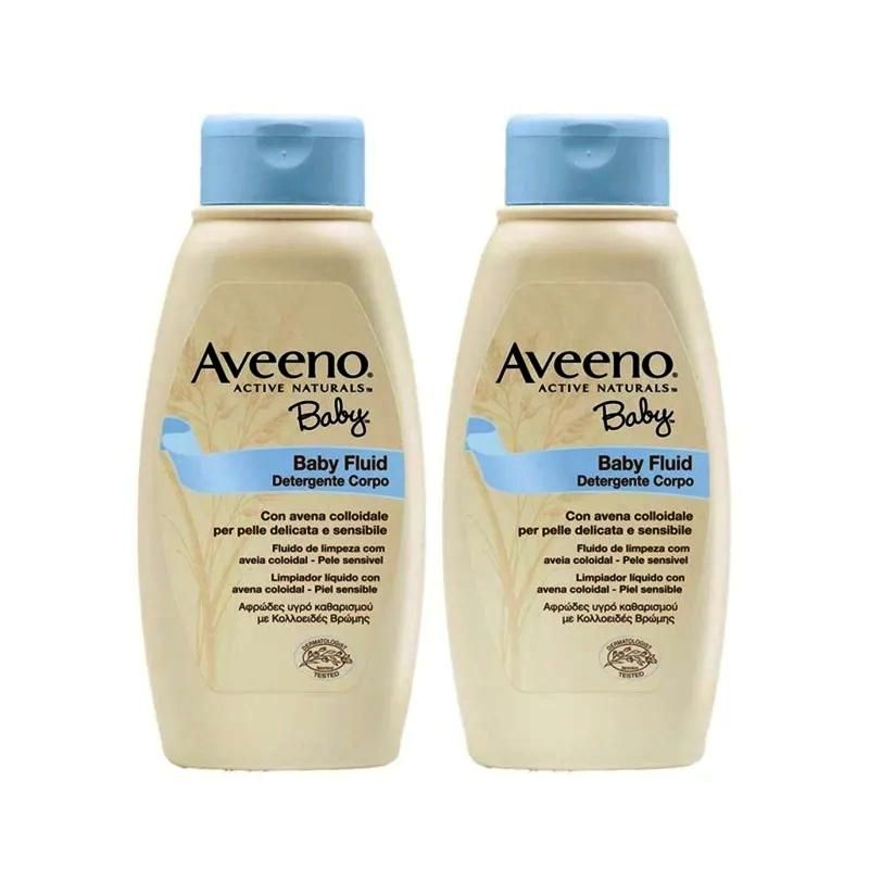 Confezione Doppia Aveeno Baby Detergente Corpo - 2 x 400ml