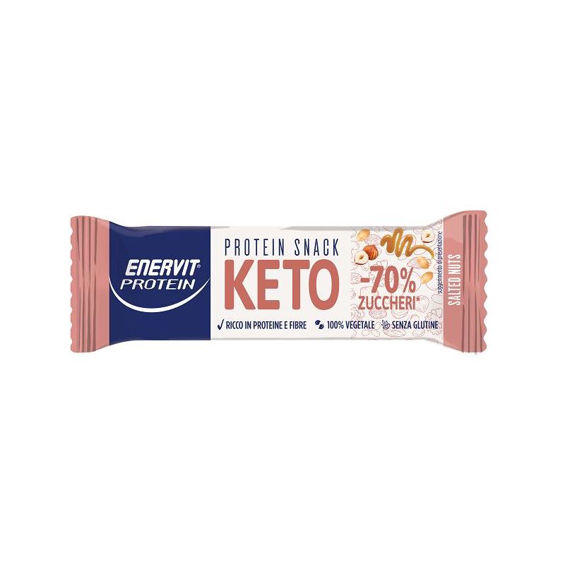 Enervit Protein Keto-Friendly Salted Nuts Snack - 35g