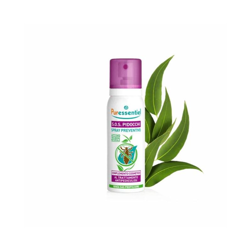 Puressentiel SOS Spray Preventivo per Pidocchi - 200ml
