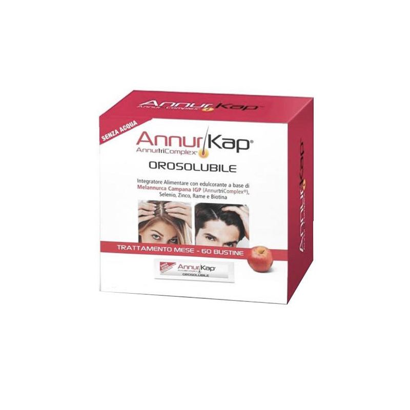 Annurkap Orosolubile in Bustine - Confezione da 60 Pezzi