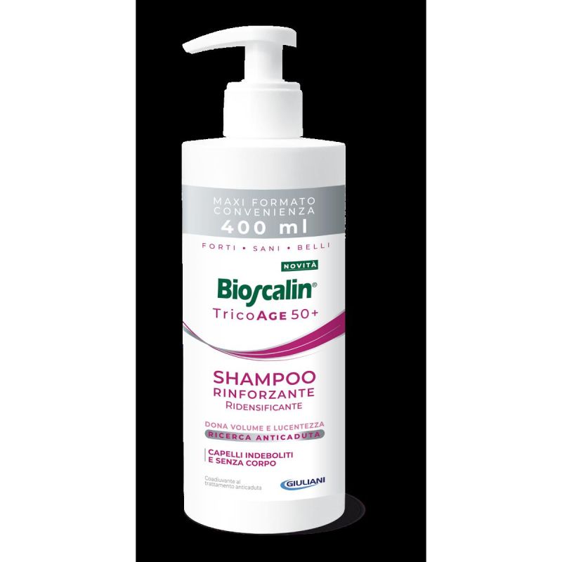 Bioscalin Tricoage Shampoo Rinforzante Ridensificante 400ml