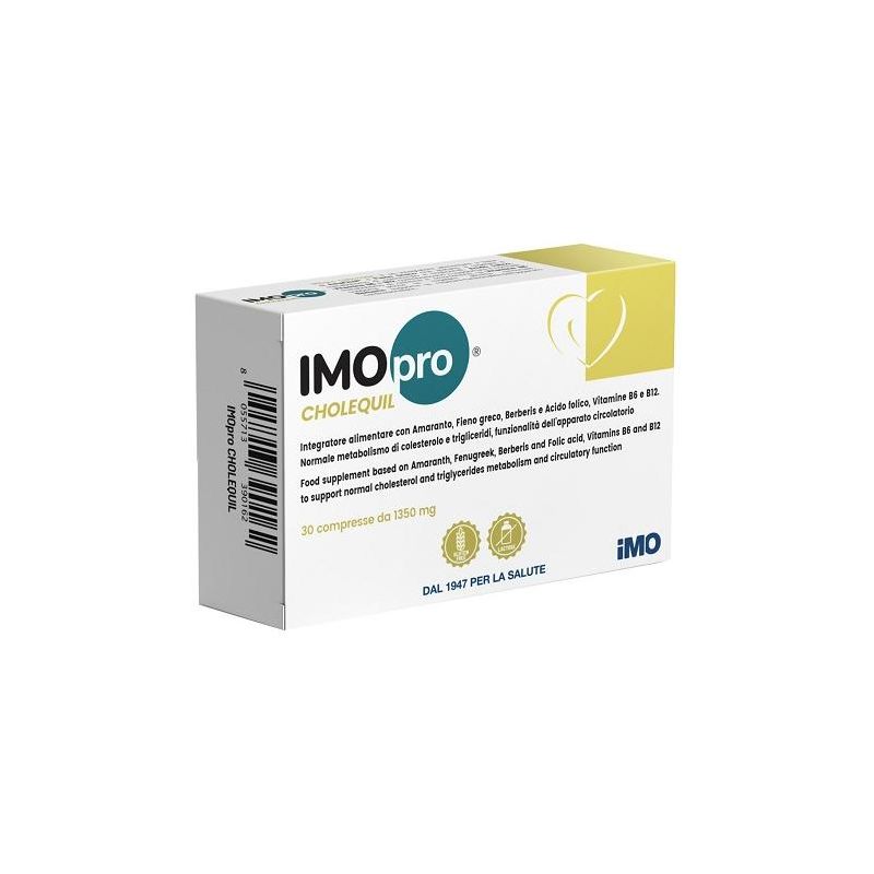Imopro Cholequil Compresse di 1,35g - Confezione da 30
