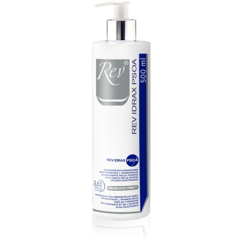 Rev Idrax Psoa Fluido Idratante e Nutriente per il Corpo - 500ml