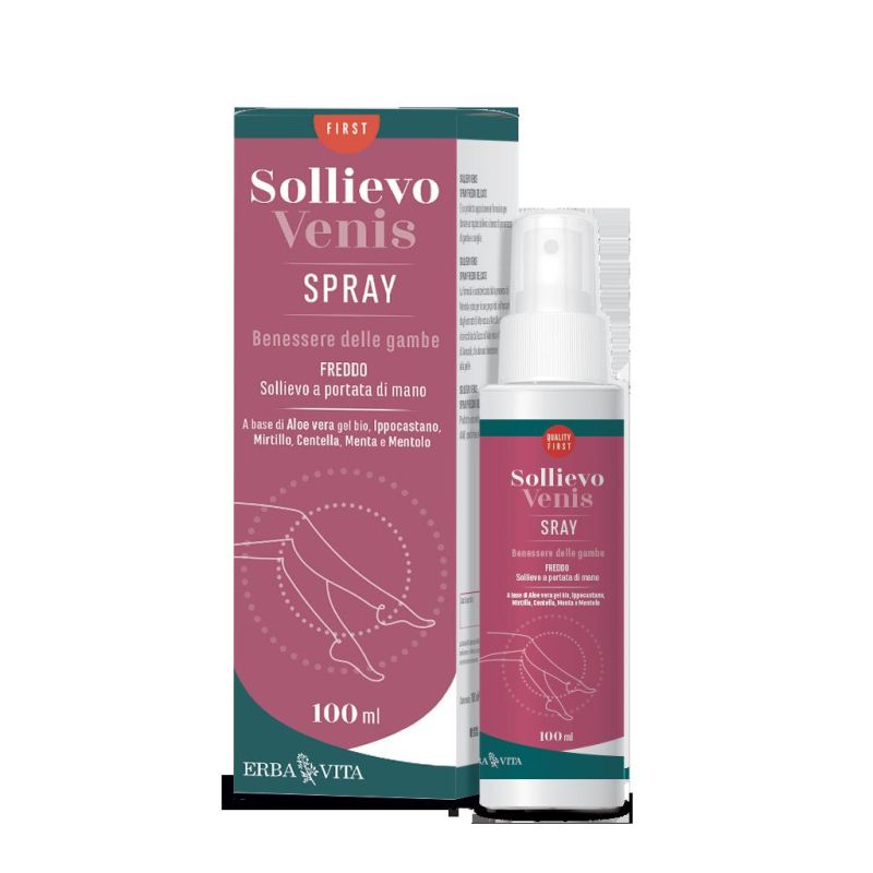 Spray Erba Vita Sollievo Venis 100ml