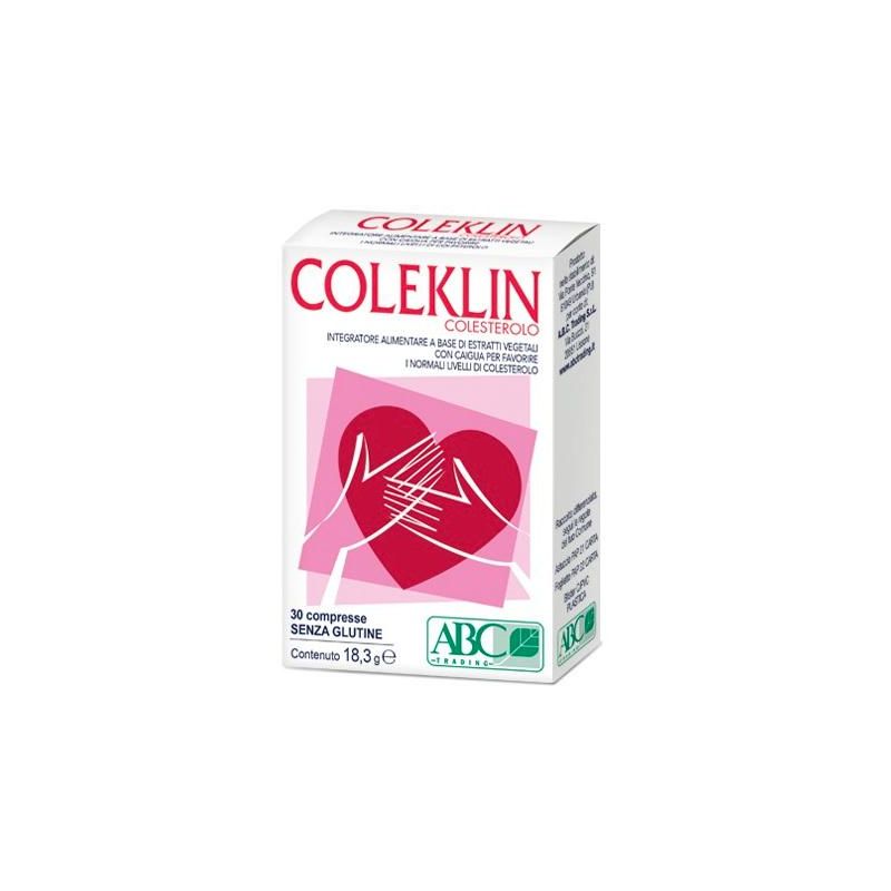 Coleklin Compresse per il Colesterolo con Monacoline 3mg - 30 Compresse