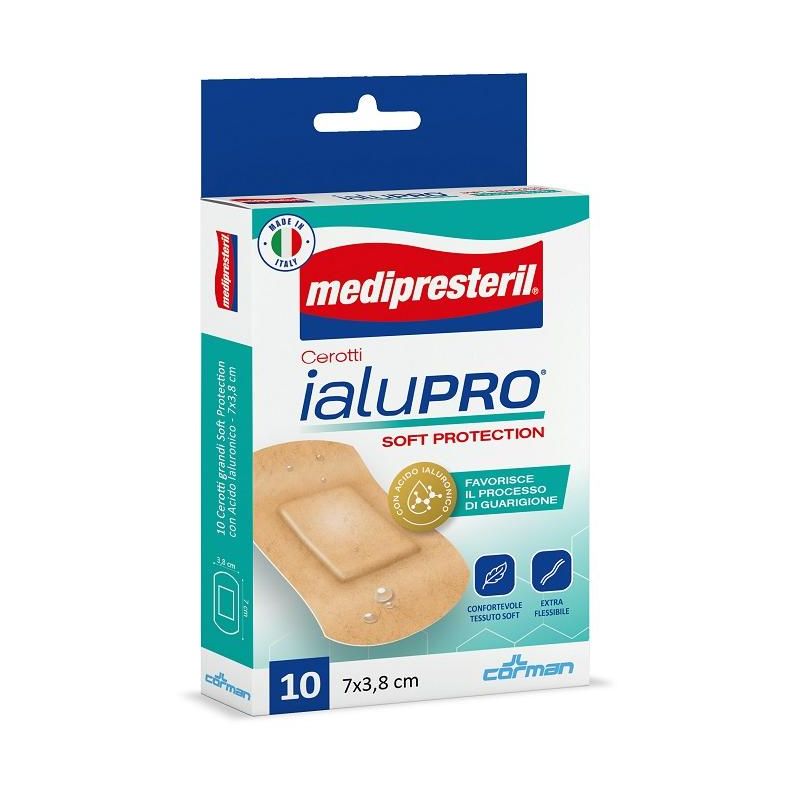 Medipresteril Ialupro Soft Protection - 10 Cerotti Super Protettivi 7x3,8cm