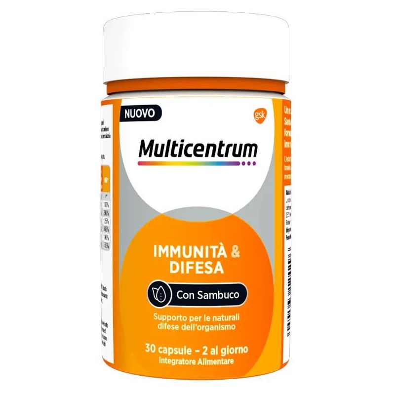 Multicentrum - Compresse per Immunità e Difesa, Confezione da 30