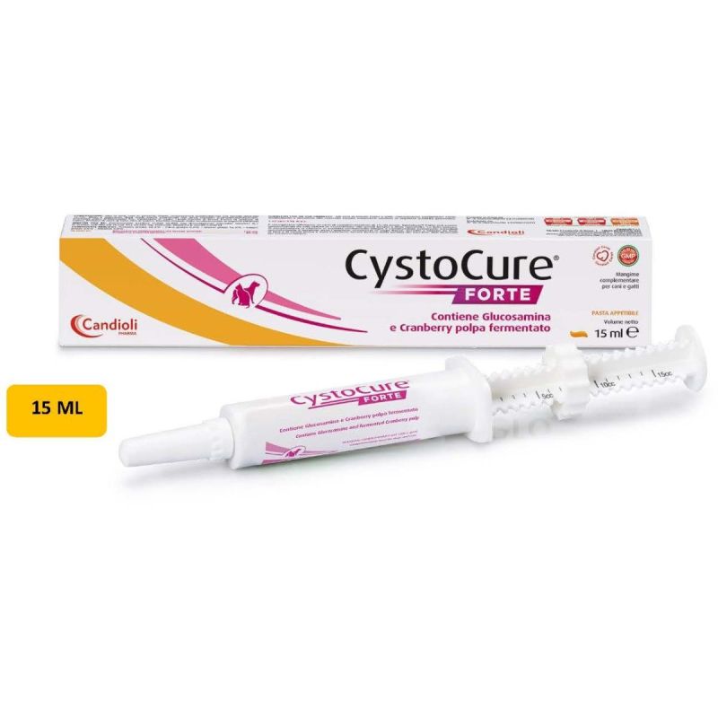 Pasta Cystocure Forte da 15ml per Cani e Gatti