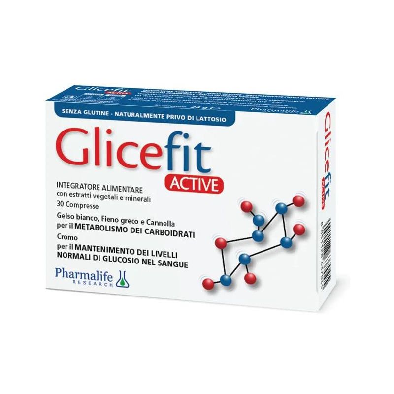 Pharmalife Glicefit Active - Supplemento da 30 Compresse
