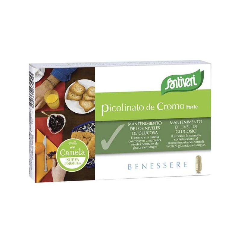 Forti Capsule di Picolinato di Cromo - Confezione da 40