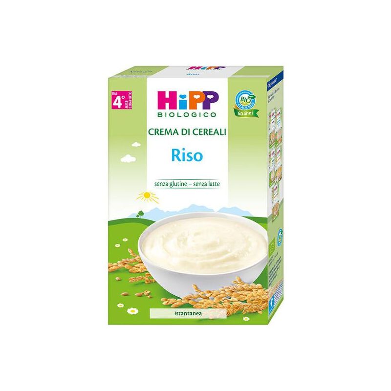 Hipp Bio Crema di Cereali con Riso Biologico per Bambini - 200g