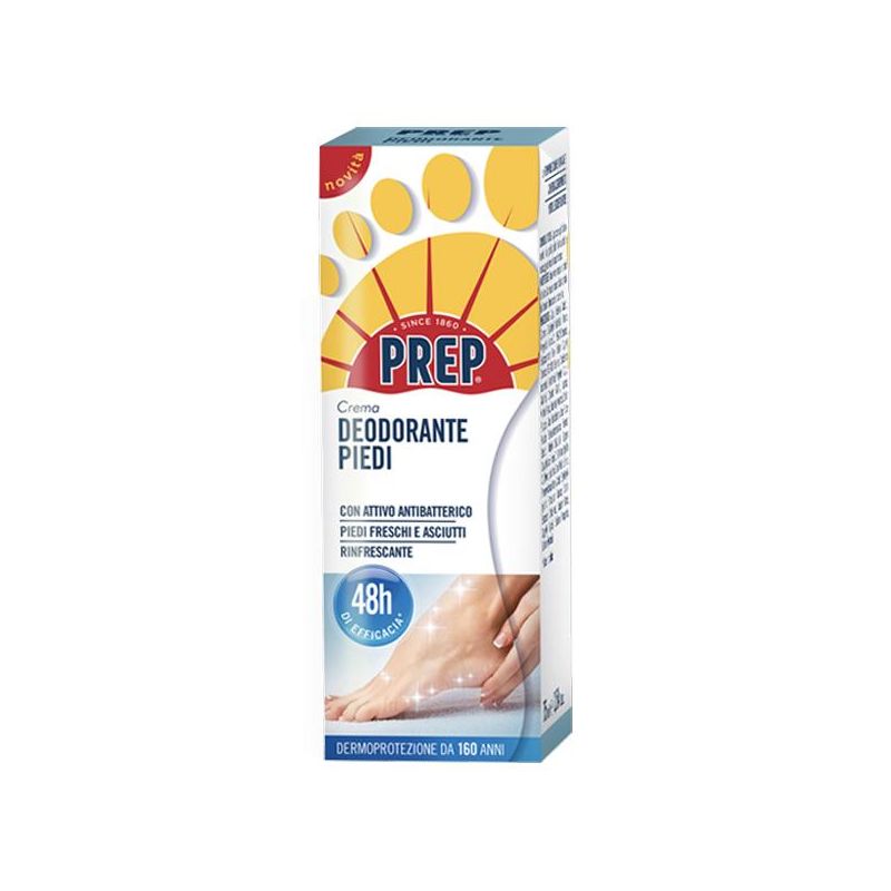 Crema Deodorante Preparatrice per Piedi, 75ml