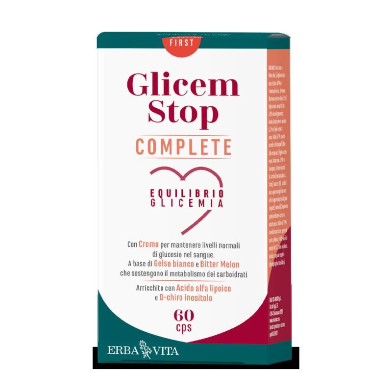 Glicem Stop Advanced Blood Sugar Control - 60 Capsule