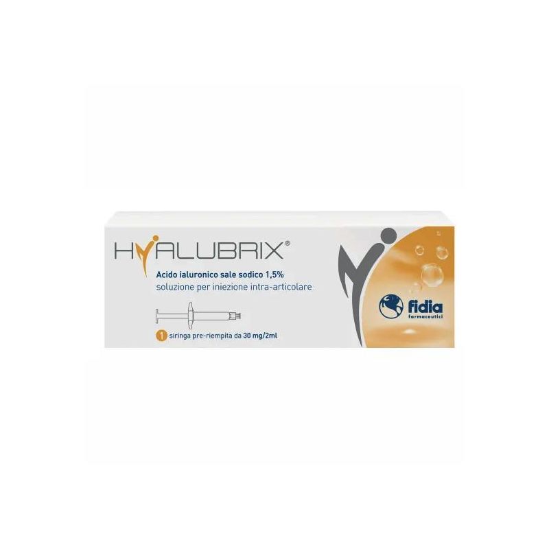 Siringa Pre-Riempita Hyalubrix con Acido Ialuronico 1,5%