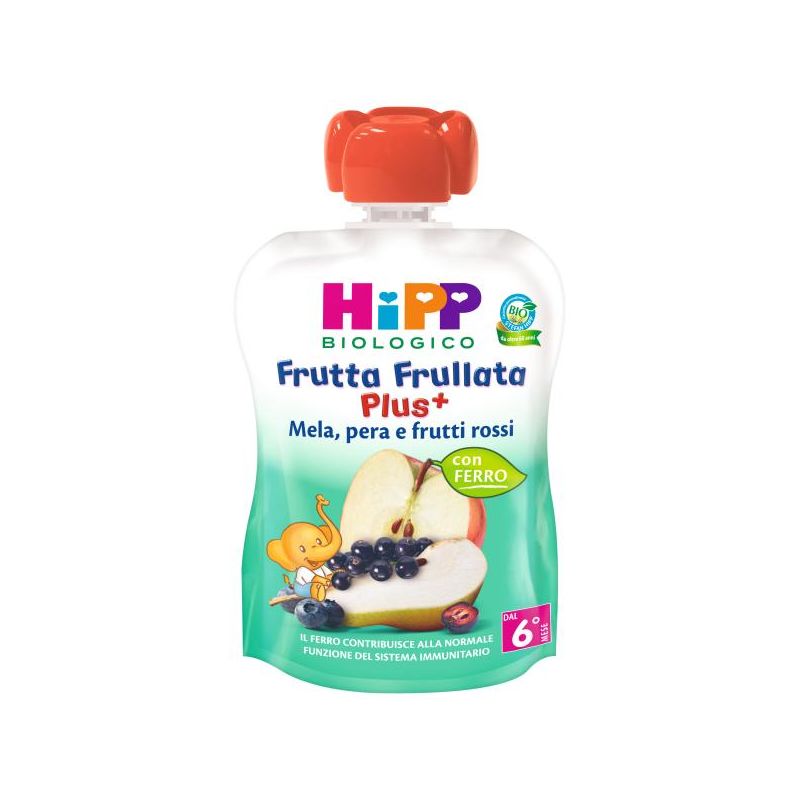 Hipp Bio Pappa di Frutta Frullata Plus 90g