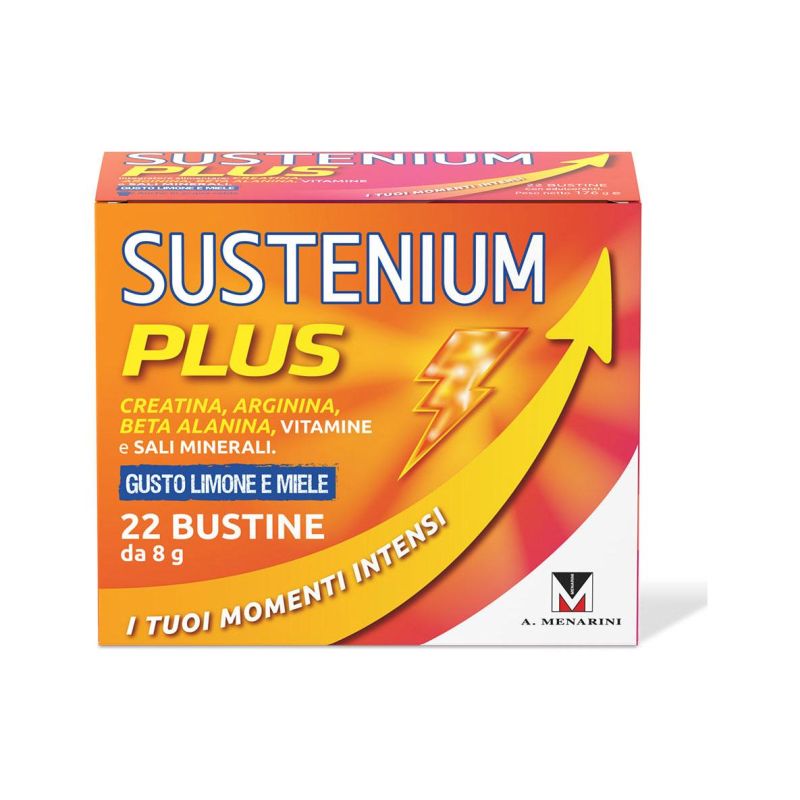 Sustenium Plus con Sapore di Limone e Miele - 22 Bustine