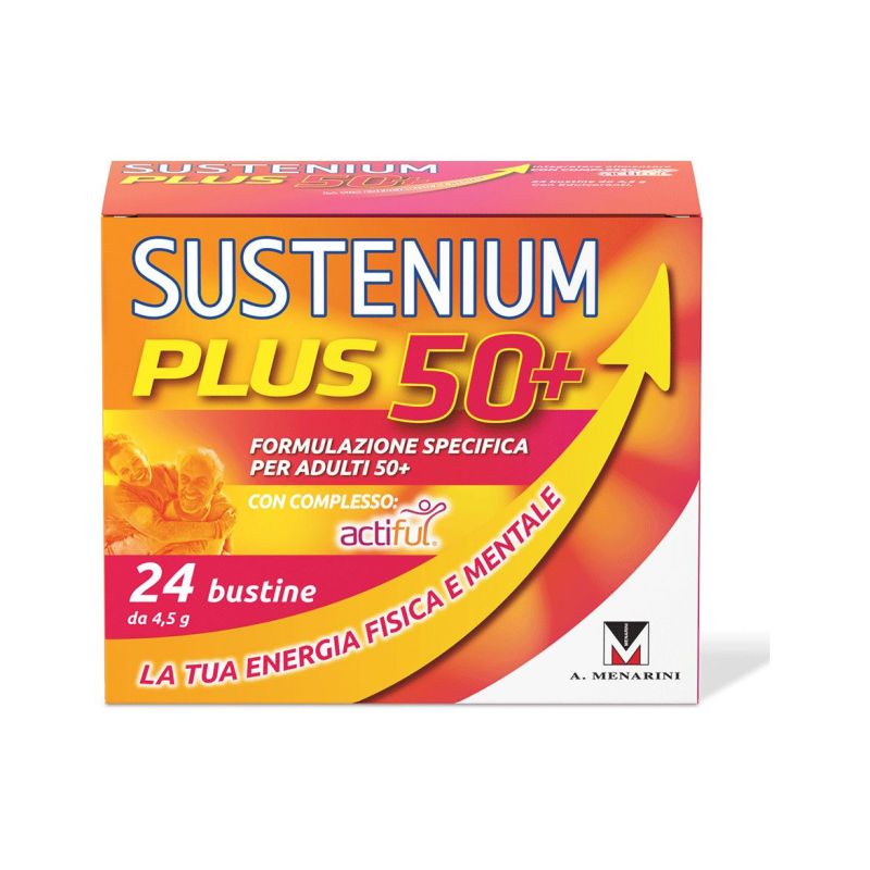 Sustenium Plus per Et√† 50+ con 24 Bustine