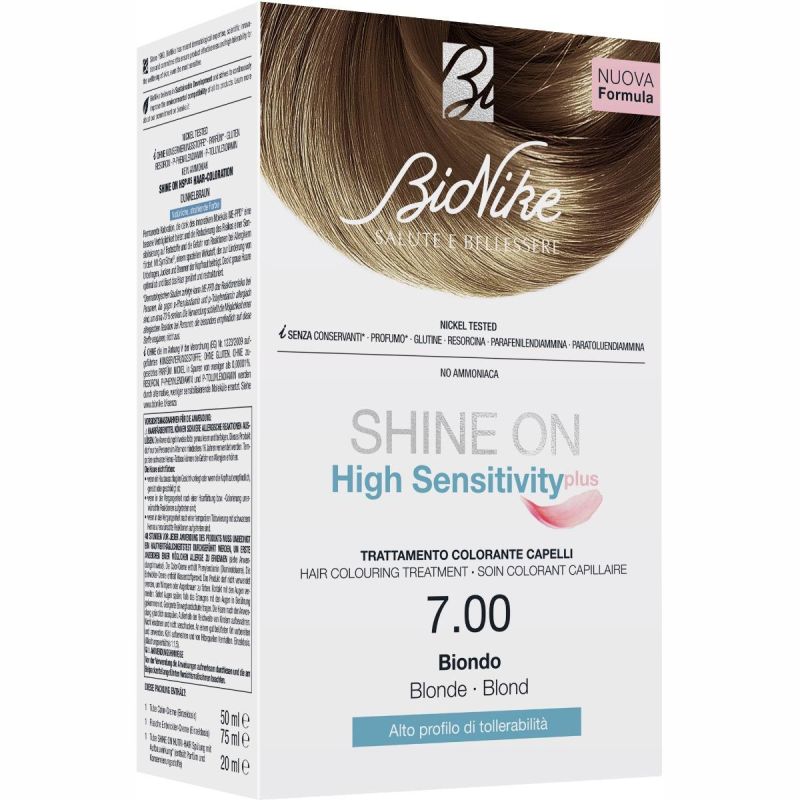 Bionike Shine On High Sensitivity Plus in Blonde 7.00