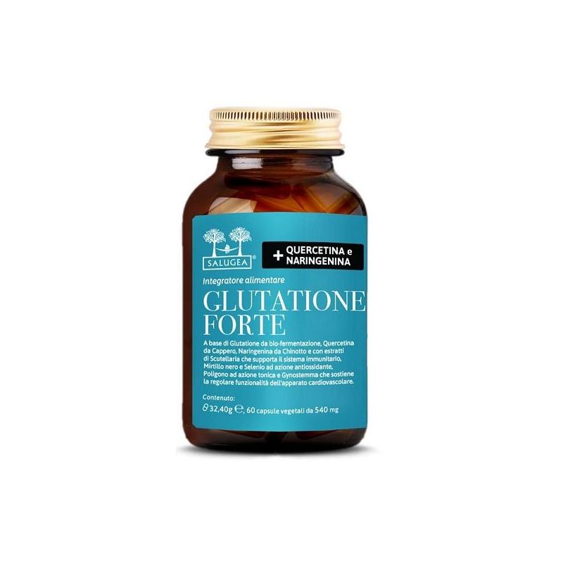 Salugea Integratore di Glutatione Fortificato - 60 Capsule