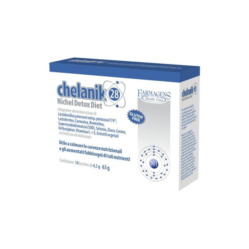 Chelanik Detox Diet - 14 Bustine di Nichel da 28g