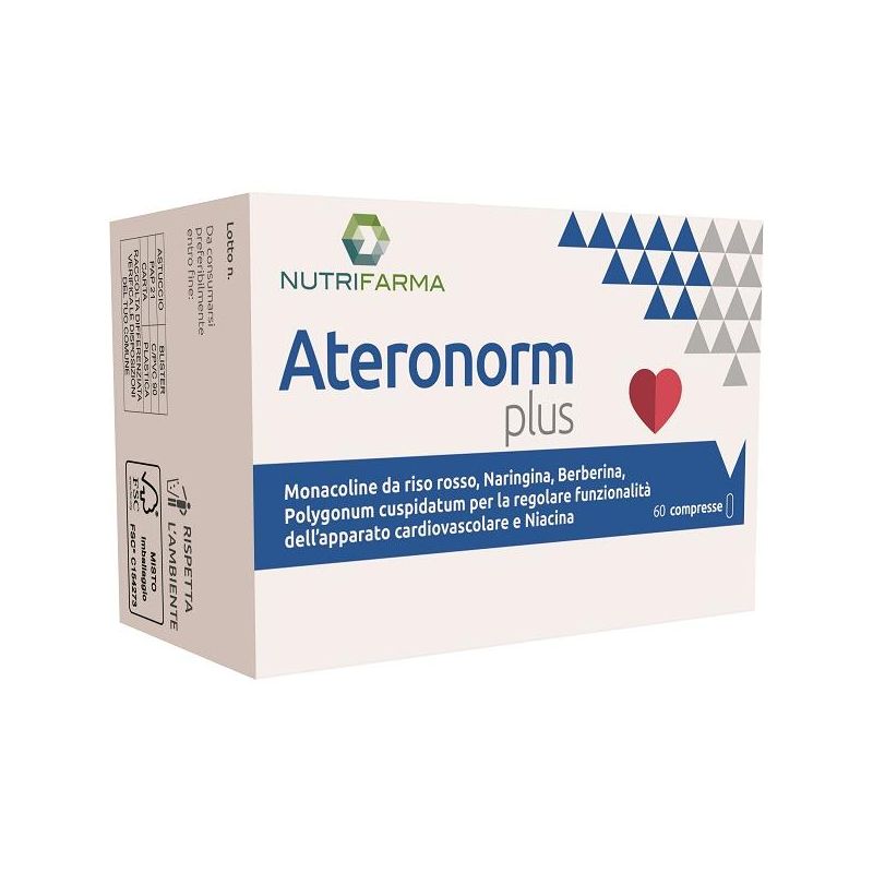 Ateronorm Plus - Integratore Alimentare, Confezione da 60 Compresse